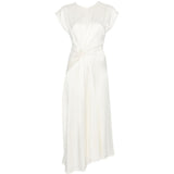Abito Aria con nodo in bianco Victoria beckham - donna 