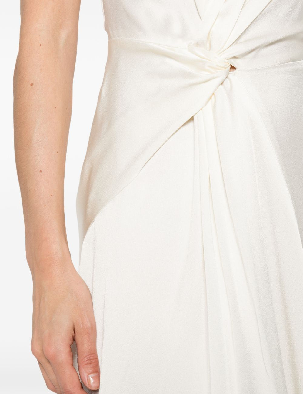 Abito Aria con nodo in bianco Victoria beckham - donna 