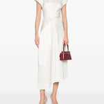 Abito Aria con nodo in bianco Victoria beckham - donna 