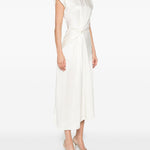 Abito Aria con nodo in bianco Victoria beckham - donna 