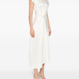 Abito Aria con nodo in bianco Victoria beckham - donna 