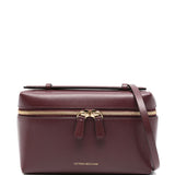 Borsa a mano Vanity in bordeaux Victoria Beckham - donna 