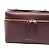 Borsa a mano Vanity in bordeaux Victoria Beckham - donna 