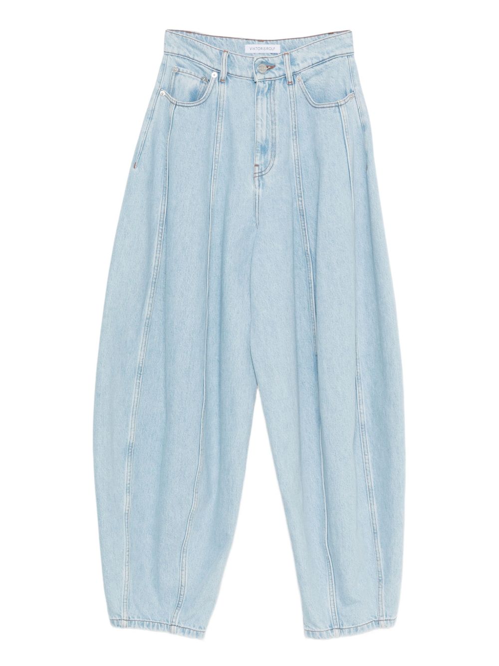 Jeans balloon in azzurro chiaro viktor&rolf - donna 