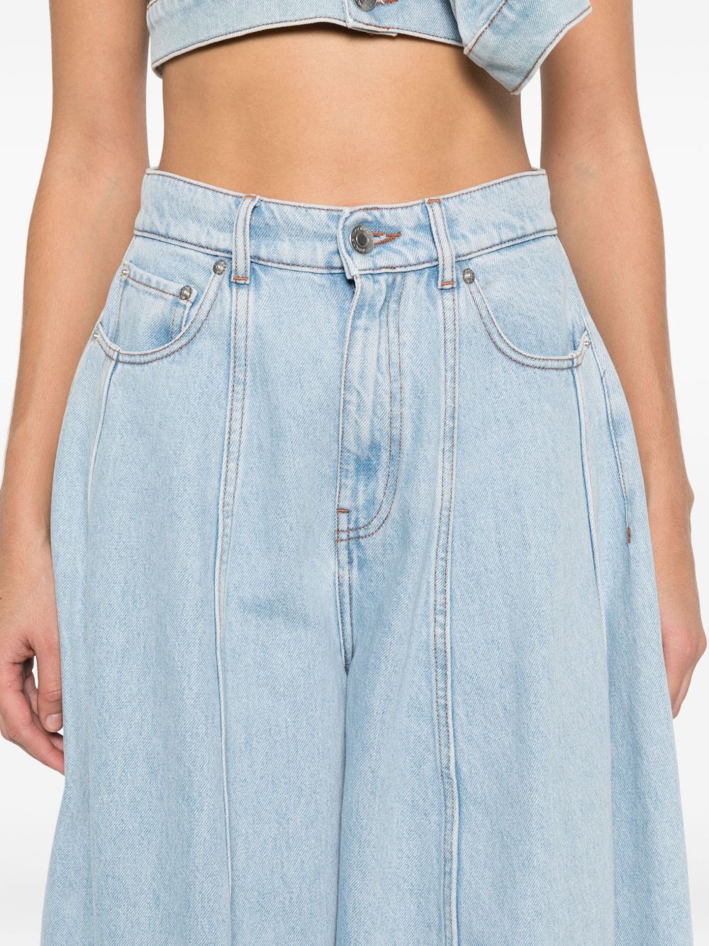 Jeans balloon in azzurro chiaro viktor&rolf - donna 