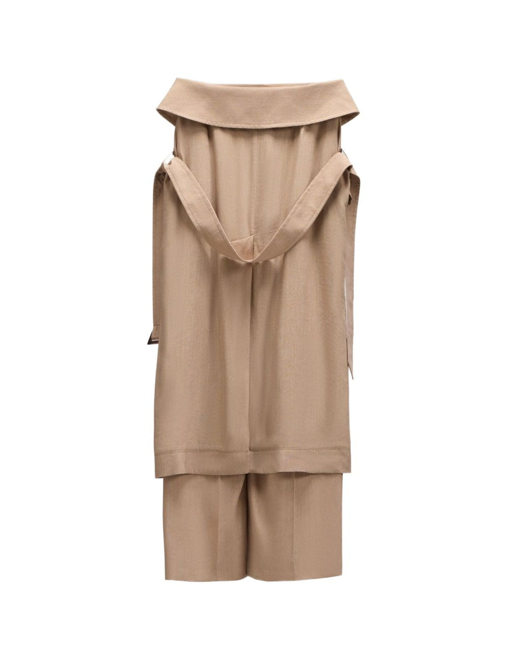Pantaloni effetto trench in beige Viktor&rolf - donna 