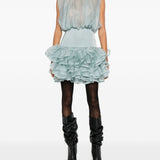 Miniabito con ruches in blu Viktor&rolf - donna 