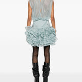 Miniabito con ruches in blu Viktor&rolf - donna 