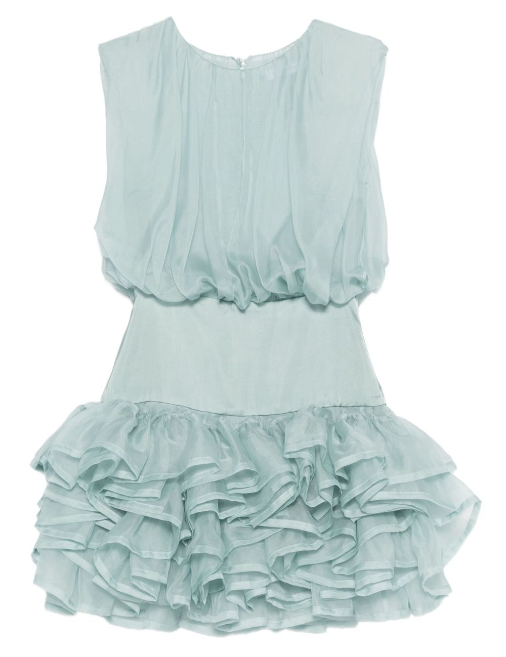 Miniabito con ruches in blu Viktor&rolf - donna 