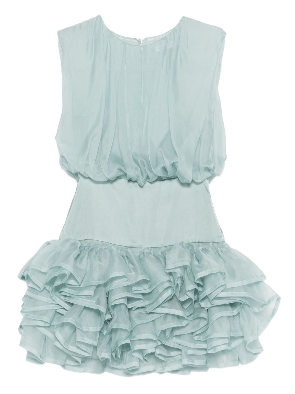 Miniabito con ruches in blu Viktor&rolf - donna 