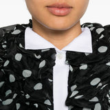 Abito con ruches a pois in nero Viktor&rolf - donna 