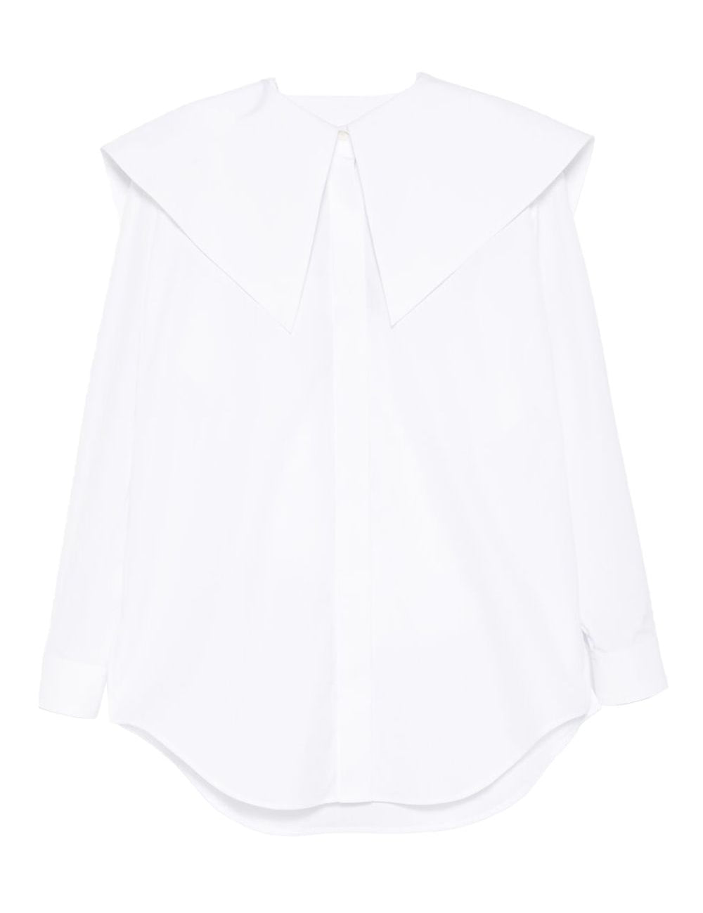 Camicia con con colletto over in bianco Viktor&rolf - donna 