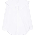 Camicia con con colletto over in bianco Viktor&rolf - donna 