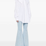Camicia con con colletto over in bianco Viktor&rolf - donna 