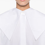 Camicia con con colletto over in bianco Viktor&rolf - donna 