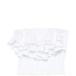 Top volant in bianco Viktor&rolf - donna 