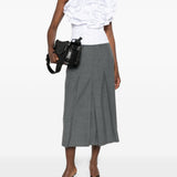Top volant in bianco Viktor&rolf - donna 
