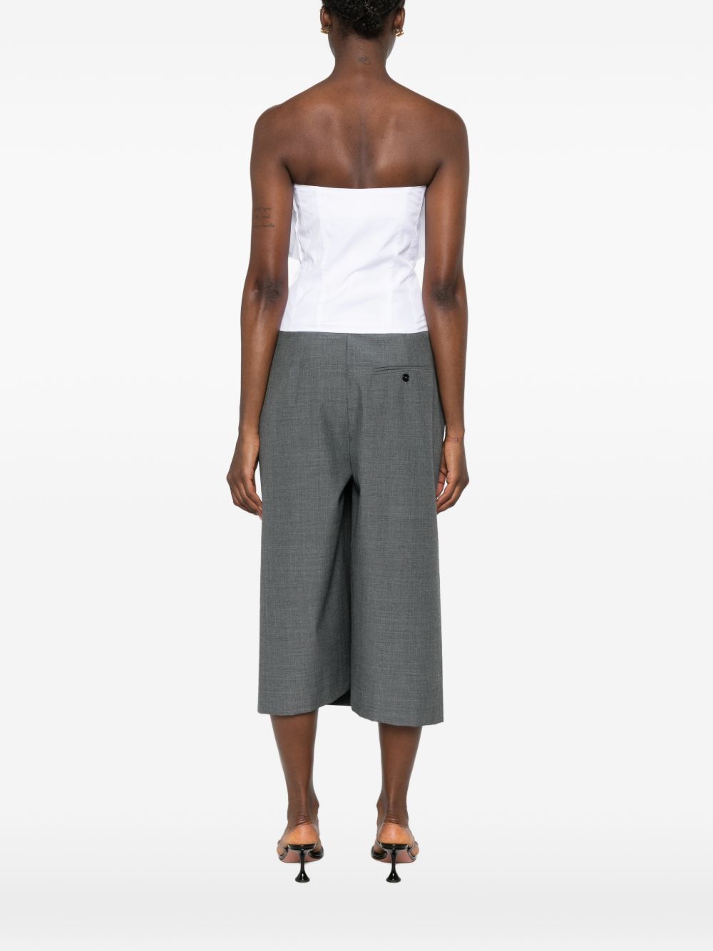 Top volant in bianco Viktor&rolf - donna 