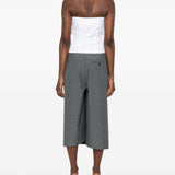 Top volant in bianco Viktor&rolf - donna 