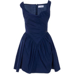 Abito in stile corsetto in blu Vivienne Westwood - donna 
