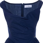 Abito in stile corsetto in blu Vivienne Westwood - donna 