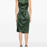 Abito corto Ginnie Amberin verde Vivienne Westwood - donna 