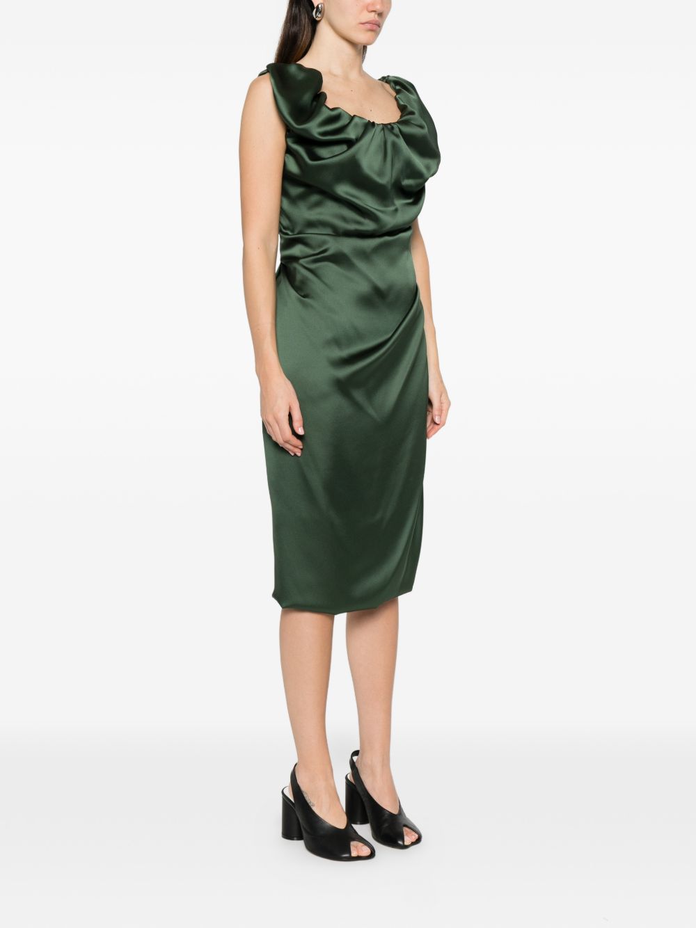 Abito corto Ginnie Amberin verde Vivienne Westwood - donna 