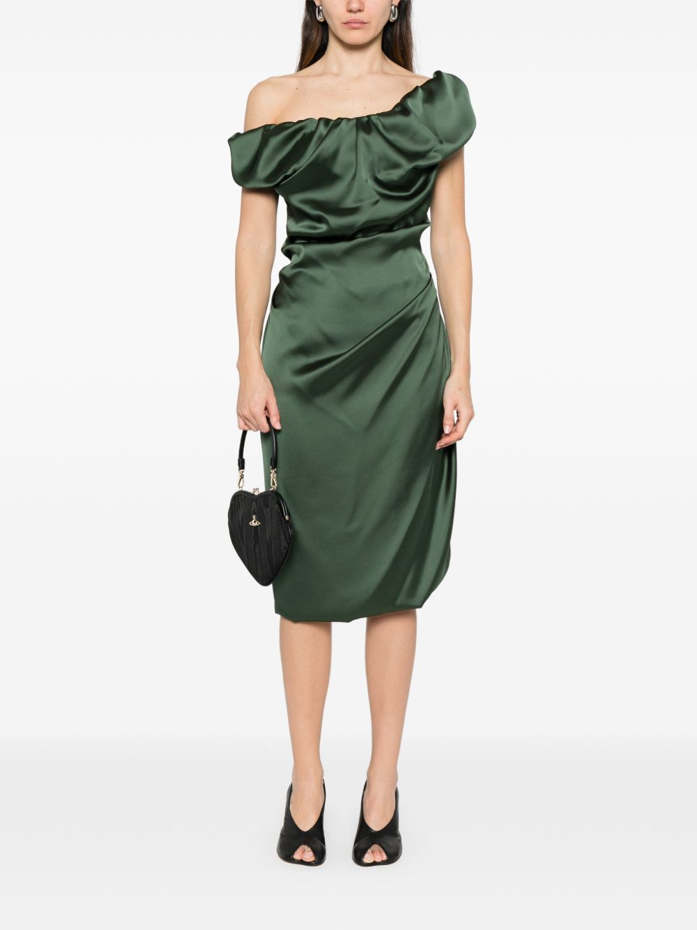 Abito corto Ginnie Amberin verde Vivienne Westwood - donna 