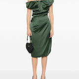 Abito corto Ginnie Amberin verde Vivienne Westwood - donna 