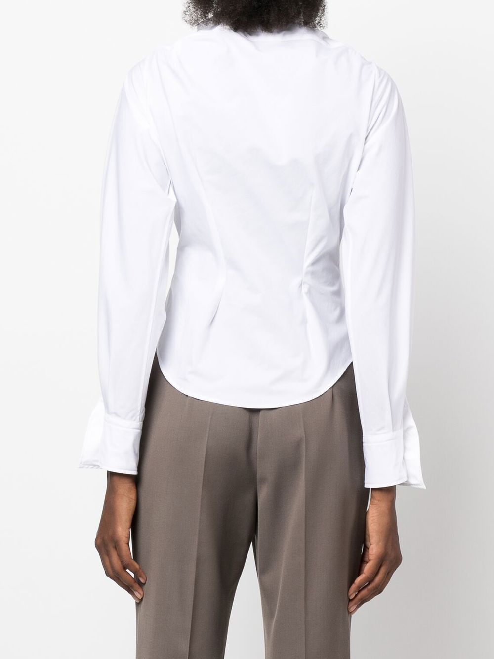 Camicia con logo Orb in bianco Vivienne Westwood - donna 