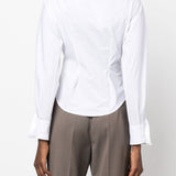 Camicia con logo Orb in bianco Vivienne Westwood - donna 