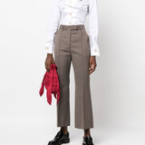 Camicia con logo Orb in bianco Vivienne Westwood - donna 