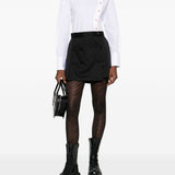 Camicia con chiusura decentrata bella in bianco Vivienne westwood - donna 