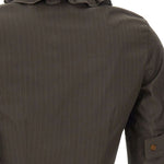 Camicia a righe con volant di Tolosa in verde Vivienne westwood - donna 