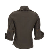 Camicia a righe con volant di Tolosa in verde Vivienne westwood - donna 