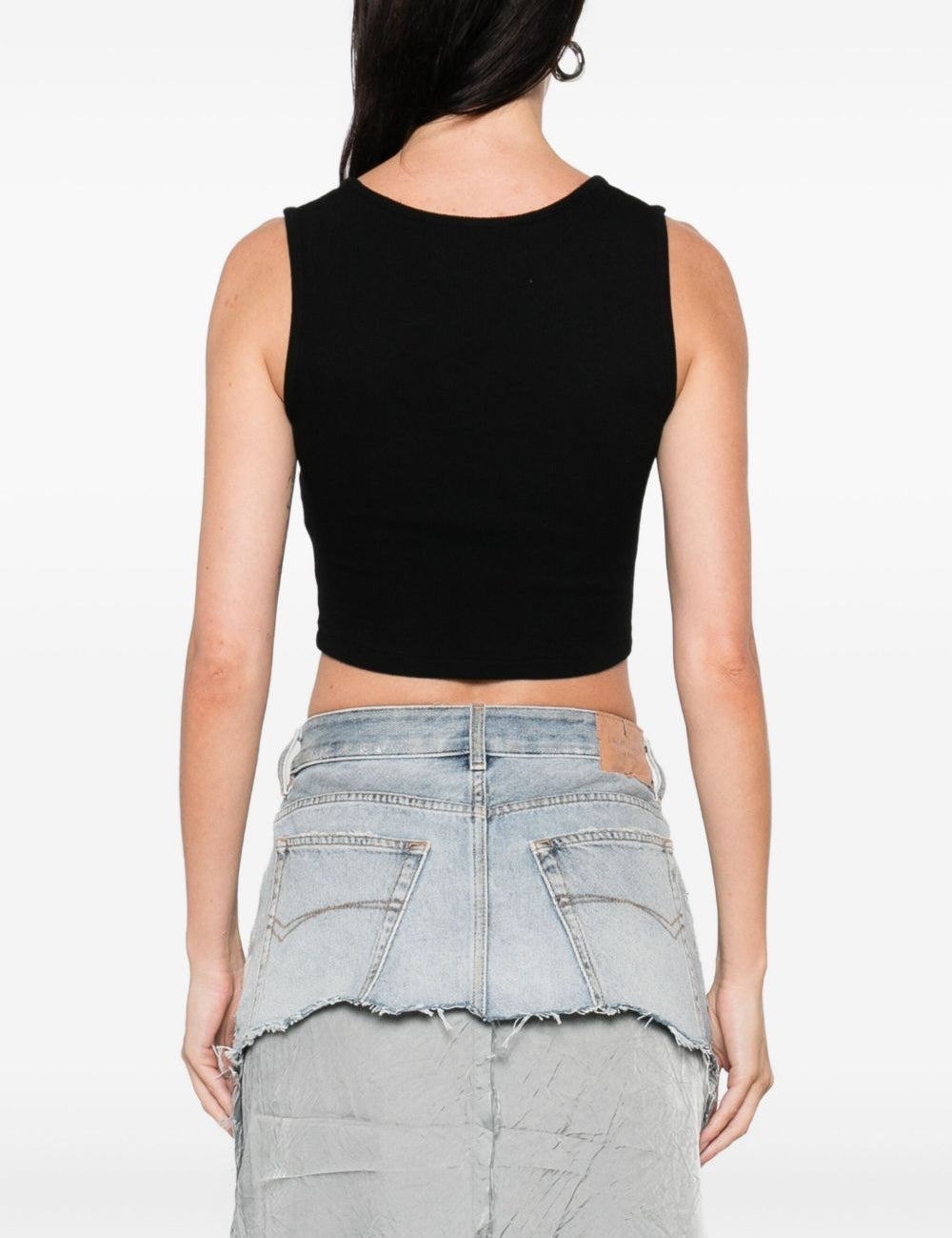 Canotta con logo Orb in nero vivienne westwood - donna 