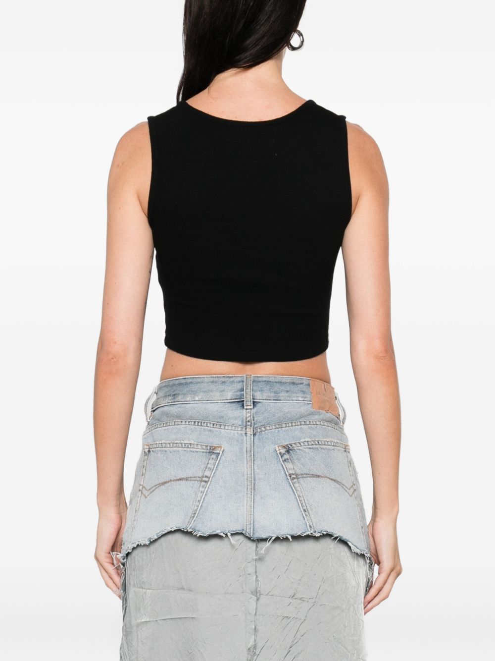 Canotta con logo Orb in nero vivienne westwood - donna 