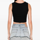 Canotta con logo Orb in nero vivienne westwood - donna 
