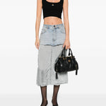 Canotta con logo Orb in nero vivienne westwood - donna 