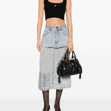 Canotta con logo Orb in nero vivienne westwood - donna 