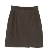 Gonna mini gessata in verde militare Vivienne Westwood - donna 