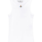 Canotta 90s in bianco vivienne westwood - donna 