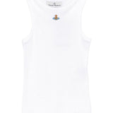 Canotta 90s in bianco vivienne westwood - donna 