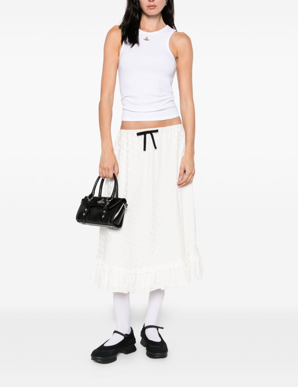 Canotta 90s in bianco vivienne westwood - donna 