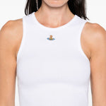Canotta 90s in bianco vivienne westwood - donna 