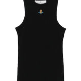 Canotta 90s in nero vivienne westwood - donna 