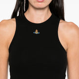 Canotta 90s in nero vivienne westwood - donna 