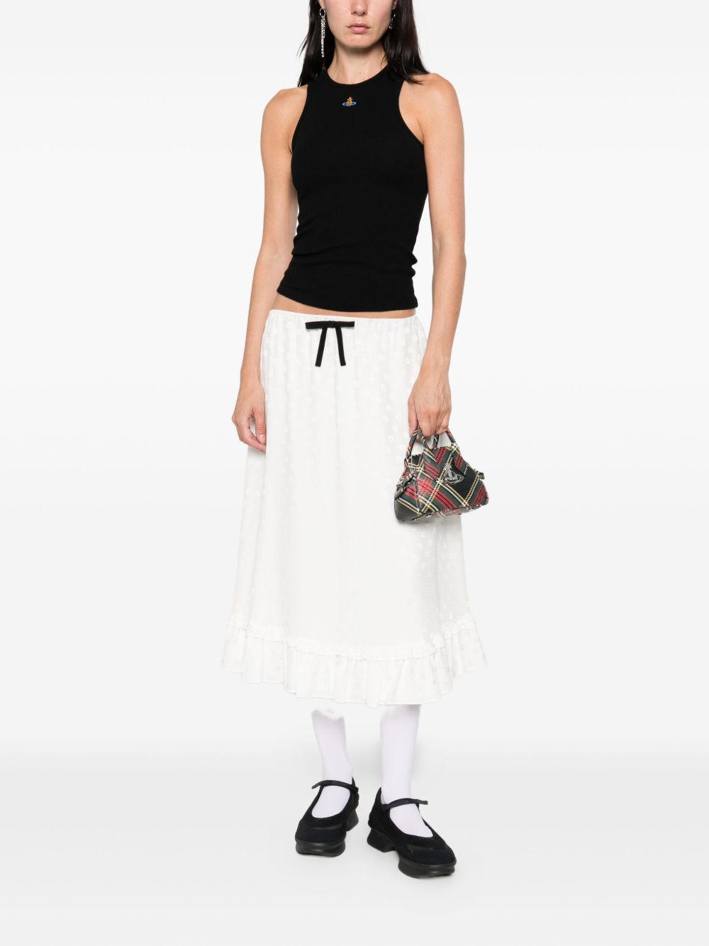 Canotta 90s in nero vivienne westwood - donna 