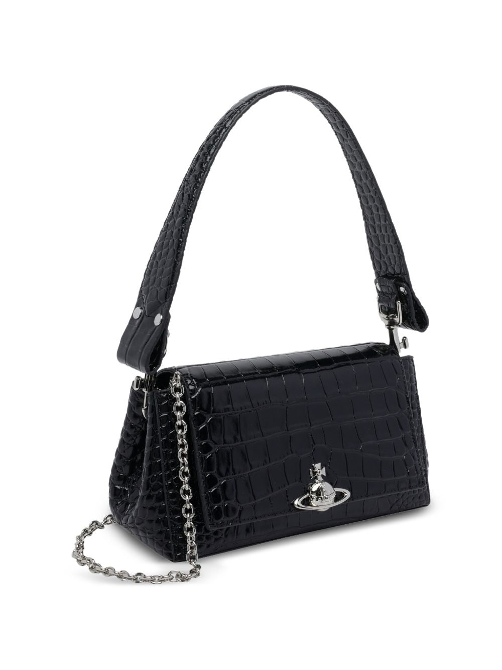 Borsa a spalla Hazel in nero Vivienne westwood - donna 