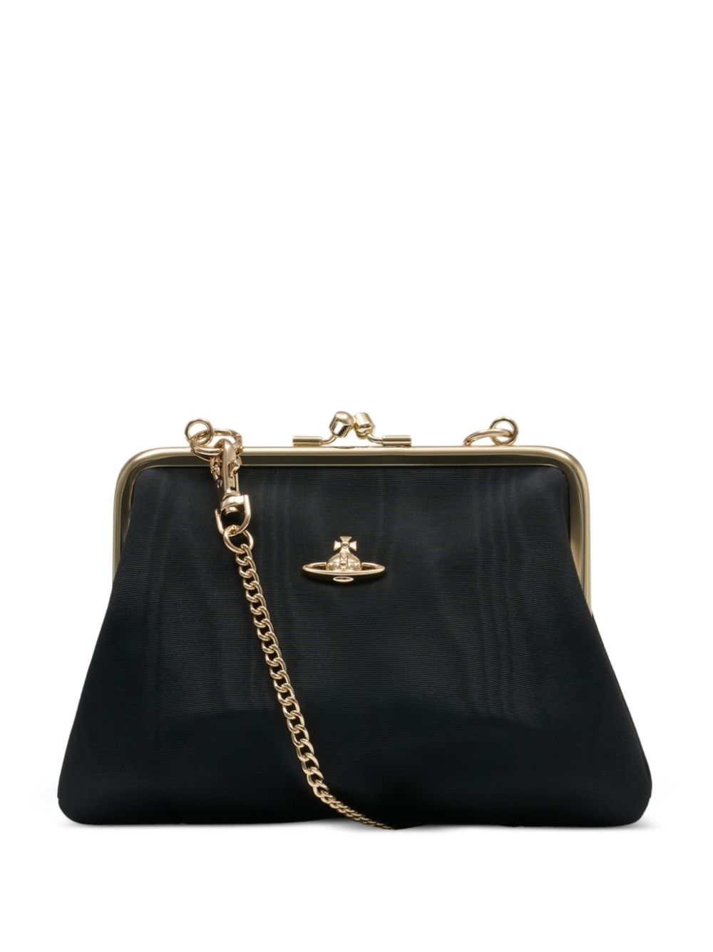 Clutch Granny Frame Purse in nero Vivienne Westwood - donna 